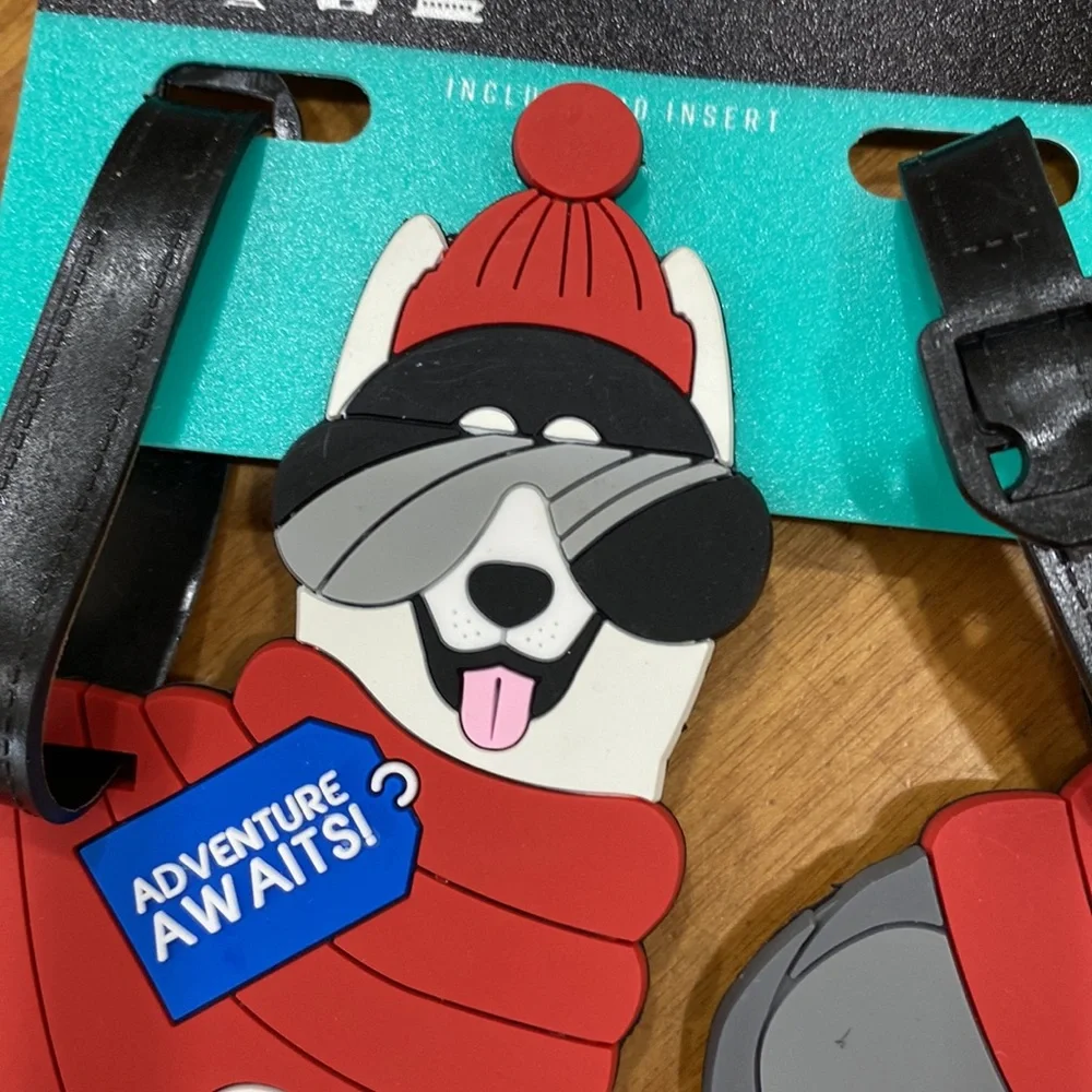 NWT. Set of 2 luggage tags.